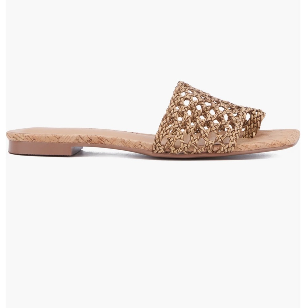 Torgeis Bronze Woven Sandals (size 7.5) - Picture 3 of 4
